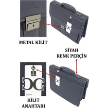 Case Club 2007 Laptop Evrak Omuz Çantası 15.6 Inç 5 Bölmeli Su Geçirmez Omuz Askılı