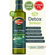 Sehine Yeşil Elma Detox Sirkesi, Süper Mix, Doğal Fermantasyon 250 ml