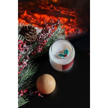 Milky Way Home Art Yılbaşı Mum | Christmas Limited Edition S | Ahşap Fitili Soya Wa x  Vanilla&sage