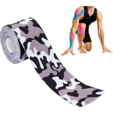 Boldy Kamuflaj Kinesio Sporcu Bandı - Camo Kinesiotape Bantlama - Sakatlık Bandı - Kinesio Bant - Kinezyo Bant - Kinesiotape 5CMX5M.