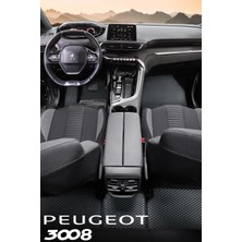 Peugeot 3008 Premium Eva Paspas Seti Tam Set Paspas Takımı - Antrasit