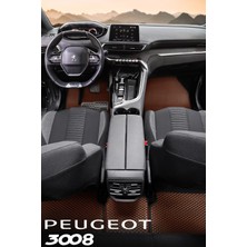 Peugeot 3008 Premium Eva Paspas Seti Tam Set Paspas Takımı - Kahve