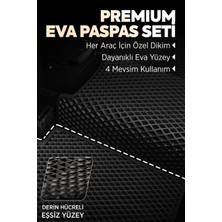 Torpedo Byd Atto 3 Hücreli Paspas Seti, Premium Eva Tam Set Paspas Takımı Siyah