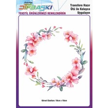 F17 Ajans Ütü ile Yapışan Supla Tekstil Transfer Dtf Baskı