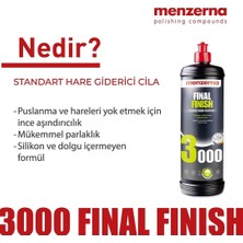 Menzerna 3000 Final Finish Hare Giderici Cila 250 ml