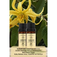 Bade Natural Ylang Ylang Uçucu Yağı %100 Saf 10 ml