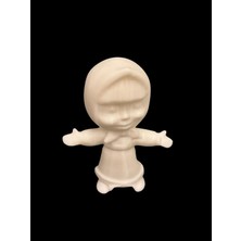 Vitrin XL MAŞA VE KOCA AYI 3D FİGÜR BOYAMA SETİ