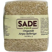 Sade Organik Arpa ve Tel Şehriye ( 2x500 gr )