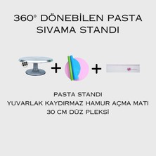 YYK Döküm Pasta Sıvama Standı 3 Lü Set