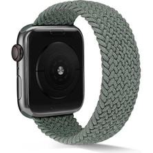 Nova Global Apple Watch 38MM Uyumlu Krd-38 Medium Kordon - Koyu Yeşil