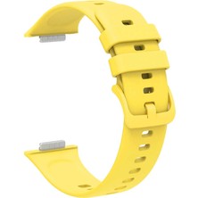 Nova Global Huawei Watch Fit 2 Krd-43 Uyumlu Kordon Zore - Sarı