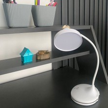 Buffer Buffer® Dokunmatik 3 Farklı LED Işıklı Çalışma Masası Üstü Lamba