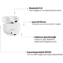 Allison ALS-T9X Tws Kablosuz Kulaklık - Yüksek Ses Kalitesi ve Kablosuz Şarj Desteği