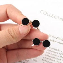 Punky Store Gold Minimal Güneş Gözlüğü Broş