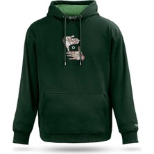 On My Vision Tasarım Kapşonlu Sweatshirt