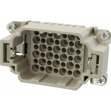 Weidmuller 1651170000 Hdc HDD 42 Mc. Hdc Girişi, 250 V, 10 A, Kutup Sayısı: 42, Krimp Bağlantı