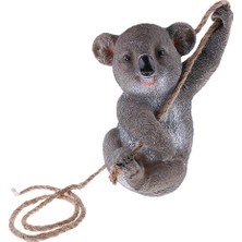 Easra Reçine Heykeli Koala Heykeli Iple Ev Askısı Süslemesi (Yurt Dışından)