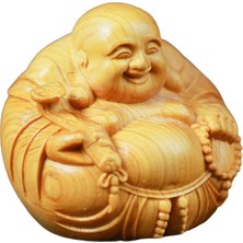 Somodz Reçine Uyuyan Buda Heykeli Heykel Feng Shui Süsü I Için (Yurt Dışından)