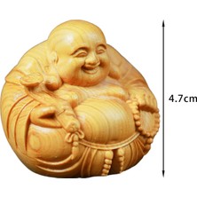 Somodz Reçine Uyuyan Buda Heykeli Heykel Feng Shui Süsü I Için (Yurt Dışından)