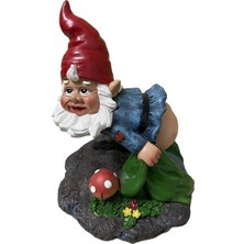 Somodz Gnome Dekor Heykelleri, Drenaj Dekor Gnomes Downspout Uzatma Süs, Cüceler Ev Aksesuarları El Sanatları (Yurt Dışından)