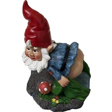 Somodz Gnome Dekor Heykelleri, Drenaj Dekor Gnomes Downspout Uzatma Süs, Cüceler Ev Aksesuarları El Sanatları (Yurt Dışından)