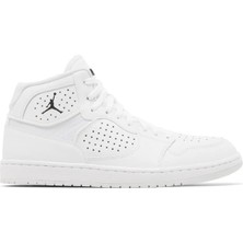 Nike Jordan Access Jumpman Leather Sneaker  Deri Bilekli Spor Ayakkabı Beyaz Beyaz