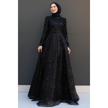 Giza Store Simay Tesettür Abiye Bordo