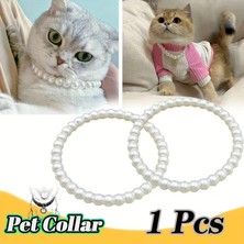 Lovisa Accessories Inci Kedi Tasması, Inci Boncuklu Kedi Aksesuarı