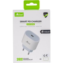 Allison Smart Pd Şarj Cihazı ALS-W1027UE | 20W Hızlı Şarj Usb-C Adaptör