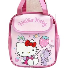 Syujsksq Sanrio Yalıtımlı Öğle Yemeği Çantası Hello Kitty Kuromi Cinnamoroll Baskılı Kanvas Öğle Yemeği Çantası Yeniden Kullanılabilir Fermuar Kapatma Tote Çanta Çocuklar Hediye (Yurt Dışından)