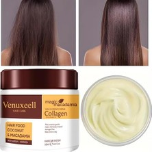 Venuxeell Maca Love Hair Repair Argan Keratin Collagen Onarıcı Saç Maskesi 2'li Set