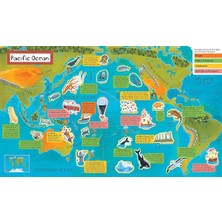 World Atlas Sticker Book 2019