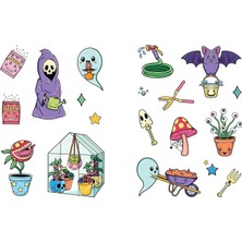 The Creepy Cute Sticker Book: 500  Stickers To Scare You Silly