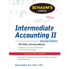 Schaum's Outline Of Intermediate Accounting Ii, 2ed