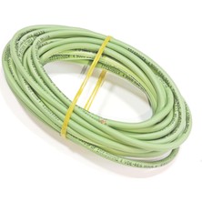 4mm 5metre Yanmaz Silikon Kablo Yeşil Renk