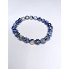Sodalite Taşı Erkek Bileklik, Doğaltaş Bileklik