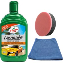 Turtle Wax Boya Koruma Carnauba Cila 500 ml  + Uygulama Bezi & Süngeri