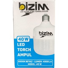 Bizim 40 W LED Ampul 4000 Lm