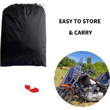 Coverrain Motosiklet Brandası Motorsiklet Çadır %100 Su Geçirmez Taşıma Çantalı
