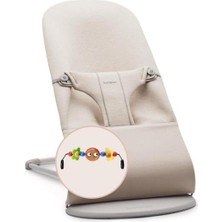 BabyBjörn Balance Bliss Ana Kucağı Cotton 3D Jersey Oyuncaklı & Kanguru Mini Cotton 3D Jersey / Light Beige