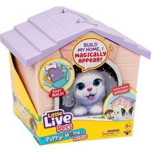 Little Live Pets Llp Yavru Köpeğim ve Evi Sürpriz Paket LPP01110 - Mor Çatı