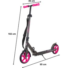 Open Cart Fi Max 2 Tekerlekli Scooter Pembe