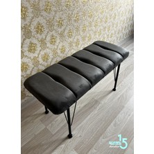 Yirmi15 Metal Ayaklı Füme Eco Puf-Bench - Füme Bench