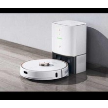 Viomi Alpha S9 (Uv) Toz Boşaltma Üniteli Akıllı Robot Süpürge ve Mop Beyaz (Outlet - Teşhir)