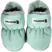 Peluche Mint Green Parachute Child Slipper Çocuk Günlük Ev Pandufu Par-Cmt Yeşil