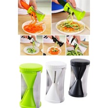 Spiral Sebze Doğrayıcı Sebzeleri Spagetti Doğrama Aparatı Spiral Havuç Kabak Salatalık Açacağı