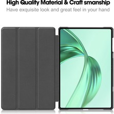 Digital Computer Home Honor Pad X8A Kılıf Anti-Düşme Deri Standlı Tablet Kapak-Gri (Yurt Dışından)