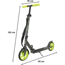 Open Cart Fi Max 2 Tekerlekli Scooter Yeşil