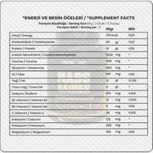 Strongest Mass Gainer 1600Gr Yüksek Protein Değerli, Kreatin ve Amino Asit Takviyeli