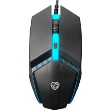 Gaman 2025 Quin Rgb Zemin Aydınlatmalı USB Q Gaming Klavye + Mouse Set